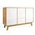 Scandinavian Jimi Sideboard: Sleek and Stylish 3D model small image 1