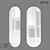 LoftDesigne 3294 Mirror: Modern Metal and Glass Design 3D model small image 1