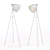 Elegant Eglo DUNDEE Floor Lamp 3D model small image 3