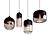 Nordic Glass Pendant Light 3D model small image 1