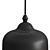 Nordic Glass Pendant Light 3D model small image 4