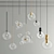Ethereal Glass Pendant Collection 3D model small image 1