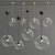 Ethereal Glass Pendant Collection 3D model small image 2