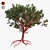 Tibetan Cherry Tree: Realistic Mode 3D model small image 1