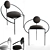 Bohinc Studio Orbit Chair: Sleek, Stylish, and Stellar 3D model small image 8