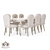 Nicolet Romano Home Dining Set 3D model small image 1