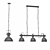 EGLO Lubenham Modern Pendant Lighting Set 3D model small image 2