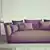 Title: Moroccan-Inspired Modern Sofa 3D model small image 2
