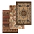 Versatile High-Quality Carpets Set 3D model small image 2