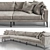 Living Divani Floyd-Hi 2 System 01  Elegant Modular Sofa 3D model small image 2