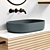 Sleek Oval Washbasin - Modern Elegance 3D model small image 16