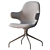 Sleek JH2 Aluminum Chair 3D model small image 4