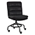 Premium Leather Desk Chair 3D model small image 3