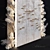Golden Birds Decorative Panel 3D model small image 4
