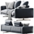 Elegant Campiello Sofa: Perfect for Stylish Comfort 3D model small image 2