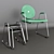 Elegant Chair in 3D 3D model small image 1