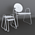 Elegant Chair in 3D 3D model small image 3