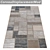 Luxury Set of 3 High-Quality Carpets 3D model small image 4