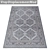 Luxury Textured Carpets Set 3D model small image 3