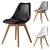 iModern Scandinavian Ulric Chair 3D model small image 1