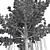 Exquisite Agar Wood Tree: Natural Beauty 3D model small image 5