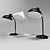 Sleek Fritz Hansen Kaiser Idell 3D model small image 1