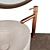 Satin Copper Modern Bath Set 3D model small image 6