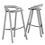 Eco Wooden Bar Stool: She Said 3D model small image 5