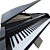 Elegant Melody Piano-01 3D model small image 2