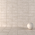 LUPUS Beige Concrete Wall Tiles 3D model small image 1