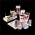 KFC Coffee Cups: Classic Design with Accessories 3D model small image 1