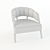 Elegant Ellen Armchair: High-quality 3D Model 3D model small image 4