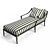 Elegant Century Royal Chaise 3D model small image 3