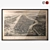 Historic New York Aerial Engraving 3D model small image 1