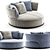 Elegant Comfort: Amoenus Sofa 3D model small image 2