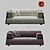 Professional 3D Sofa Model: Highly Detailed & Ready for Architectural Visualizations 3D model small image 6