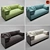 Professional 3D Sofa Model: Highly Detailed & Ready for Architectural Visualizations 3D model small image 7