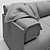 Professional 3D Sofa Model: Highly Detailed & Ready for Architectural Visualizations 3D model small image 9