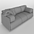 Professional 3D Sofa Model: Highly Detailed & Ready for Architectural Visualizations 3D model small image 11