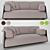 Professional 3D Sofa Model: Highly Detailed & Ready for Architectural Visualizations 3D model small image 17