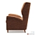 Luxurious Gio Ponti Lounge Chair: Timeless Elegance 3D model small image 3