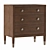 Elegant Clarendon Nightstand | Bernhardt 3D model small image 4