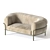 Sophie Sofa: Elegant Design by Gallotti & Radice 3D model small image 1