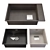 Franke Kubus Sink Set - Modern and Versatile 3D model small image 2