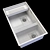 Franke Kubus Sink Set - Modern and Versatile 3D model small image 5