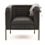 Sophisticated Sarreid Metal Armchair | Russian-English Translation Available 3D model small image 3