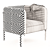 Sophisticated Sarreid Metal Armchair | Russian-English Translation Available 3D model small image 4