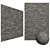 Grey Stone Wall Brick: 6K Tileable Textures 3D model small image 1