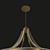 Elegant Crystal Chandelier 3D model small image 3