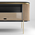 Elegant Reisen TV Console 3D model small image 3